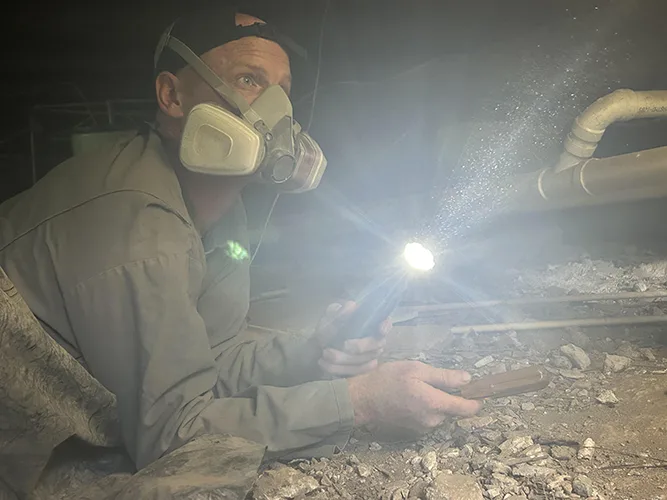 Home Inspector Dave Ellis - Crawlspace